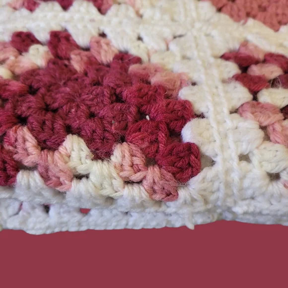 Handmade Crochet Blanket- Cozy - Picture 7 of 9